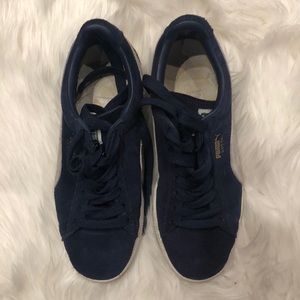 Puma suede sneakers